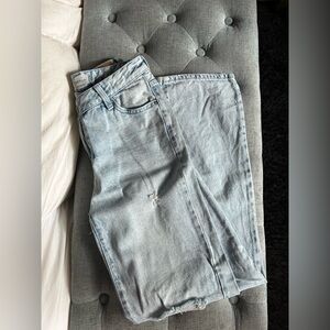 PacSun Women's Light Blue Straight Jeans